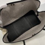 【6fa0255】エルメス トートバッグ ガーデンパーティTPM トワルアッシュ ブラック シルバー金具 □N刻印【中古】メンズ レディース ユニセックス