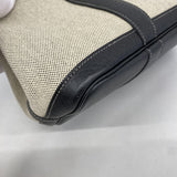 【6fa0255】エルメス トートバッグ ガーデンパーティTPM トワルアッシュ ブラック シルバー金具 □N刻印【中古】メンズ レディース ユニセックス