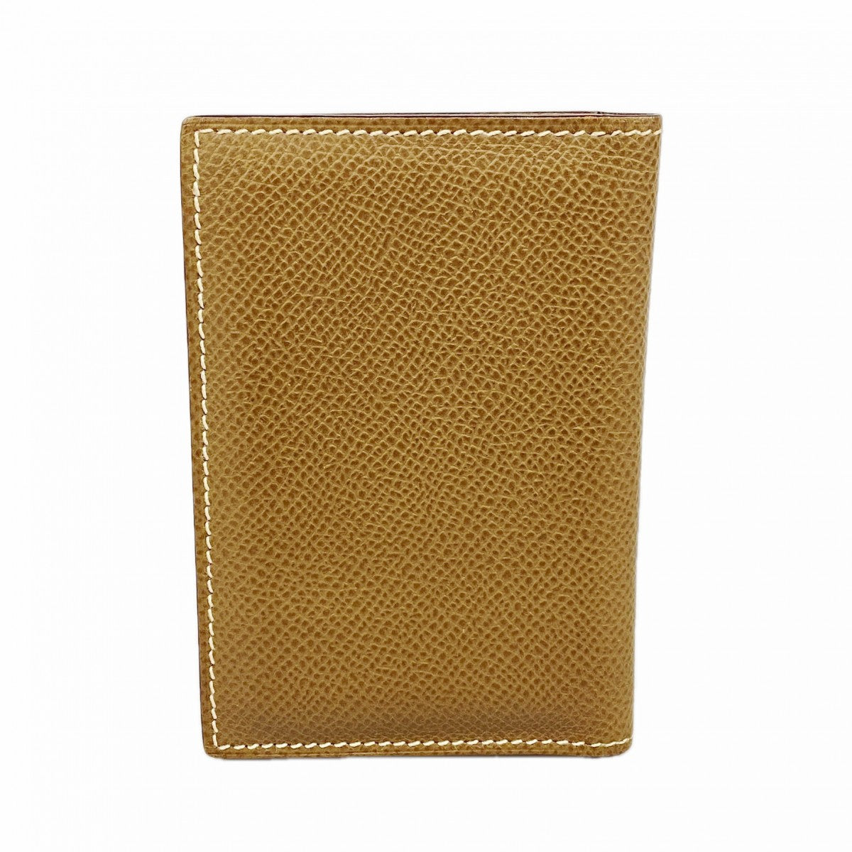 【6fa0256】エルメス カードケース MC2 ヴォーエプソン エトゥープ Y刻印【中古】レディース