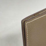 【6fa0256】エルメス カードケース MC2 ヴォーエプソン エトゥープ Y刻印【中古】レディース