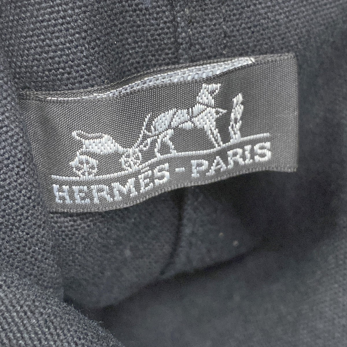 【6fa0263-k】エルメス トートバッグ フールトゥPM キャンバス ブラック シルバー金具【中古】メンズ レディース ユニセックス