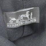 【6fa0263-k】エルメス トートバッグ フールトゥPM キャンバス ブラック シルバー金具【中古】メンズ レディース ユニセックス