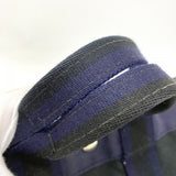 【6fa0264-k】エルメス トートバッグ フールトゥPM キャンバス ブラック ネイビー シルバー金具【中古】メンズ レディース ユニセックス