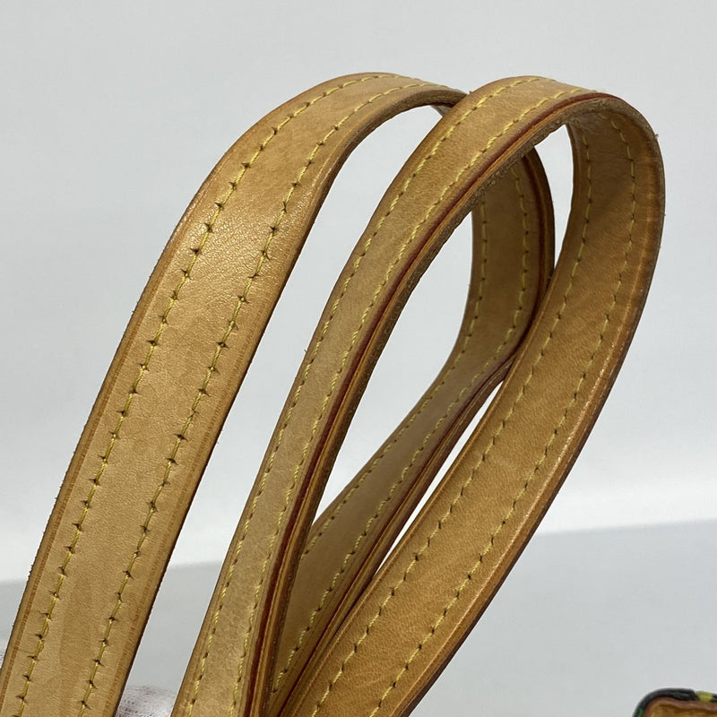 【6fa0269-k】ルイヴィトン トートバッグ モノグラム・マルチカラー オーレリアMM M40095 ノワール【中古】レディース