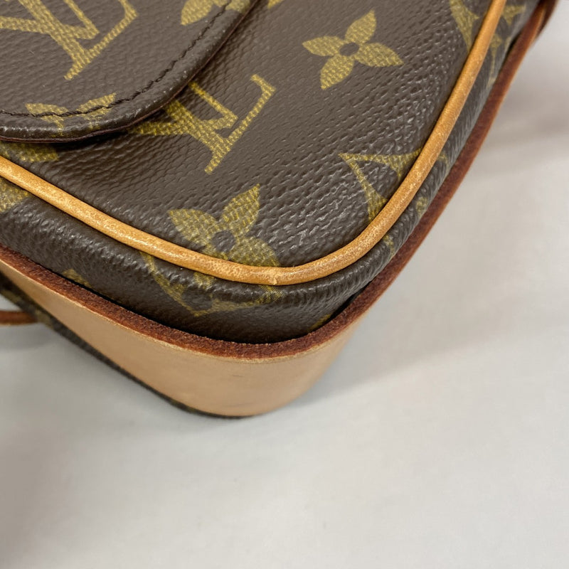 【6fa0273】ルイヴィトン ショルダーバッグ モノグラム カルトシエールMM M51253 ブラウン【中古】レディース