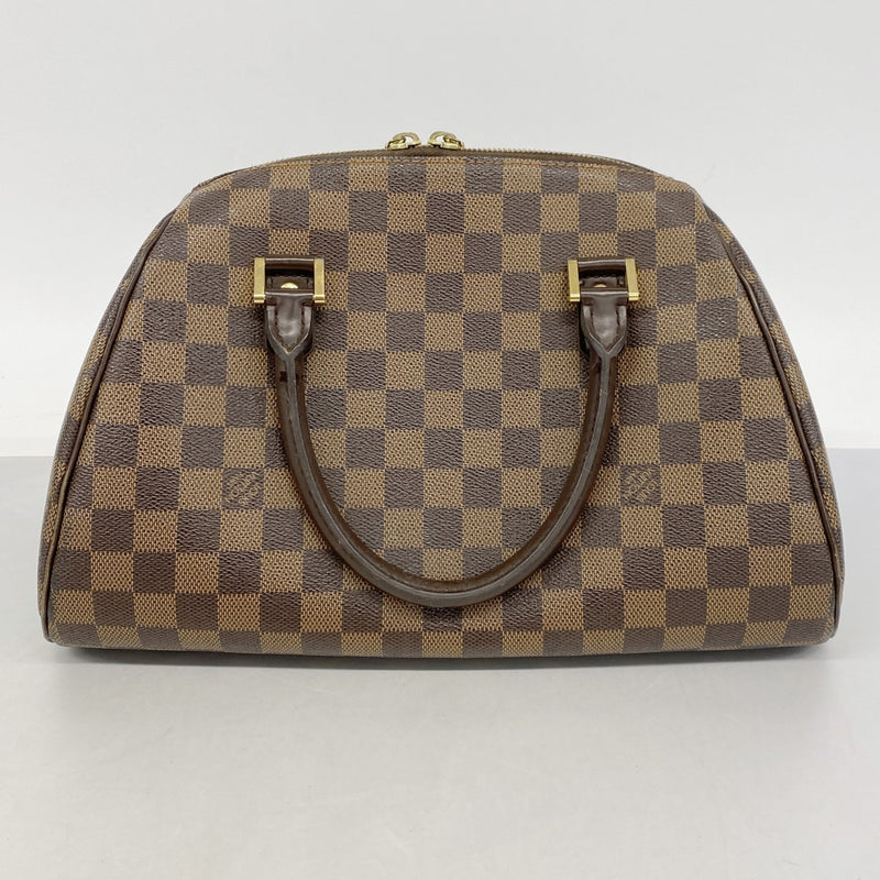 【6fa0274】ルイヴィトン ハンドバッグ ダミエ リベラMM N41434 エベヌ【中古】レディース