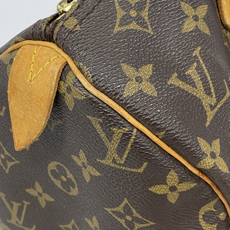 【6fa0276】ルイヴィトン ハンドバッグ モノグラム スピーディ30 M41108 ブラウン【中古】レディース