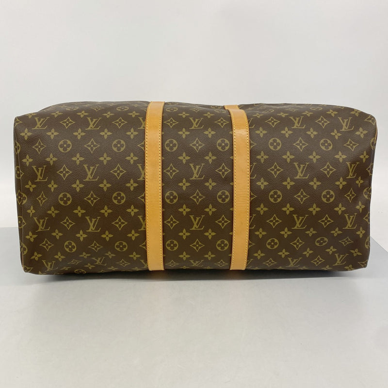【6fa0277】ルイヴィトン ボストンバッグ モノグラム キーポル55 M41424 ブラウン【中古】メンズ レディース ユニセックス