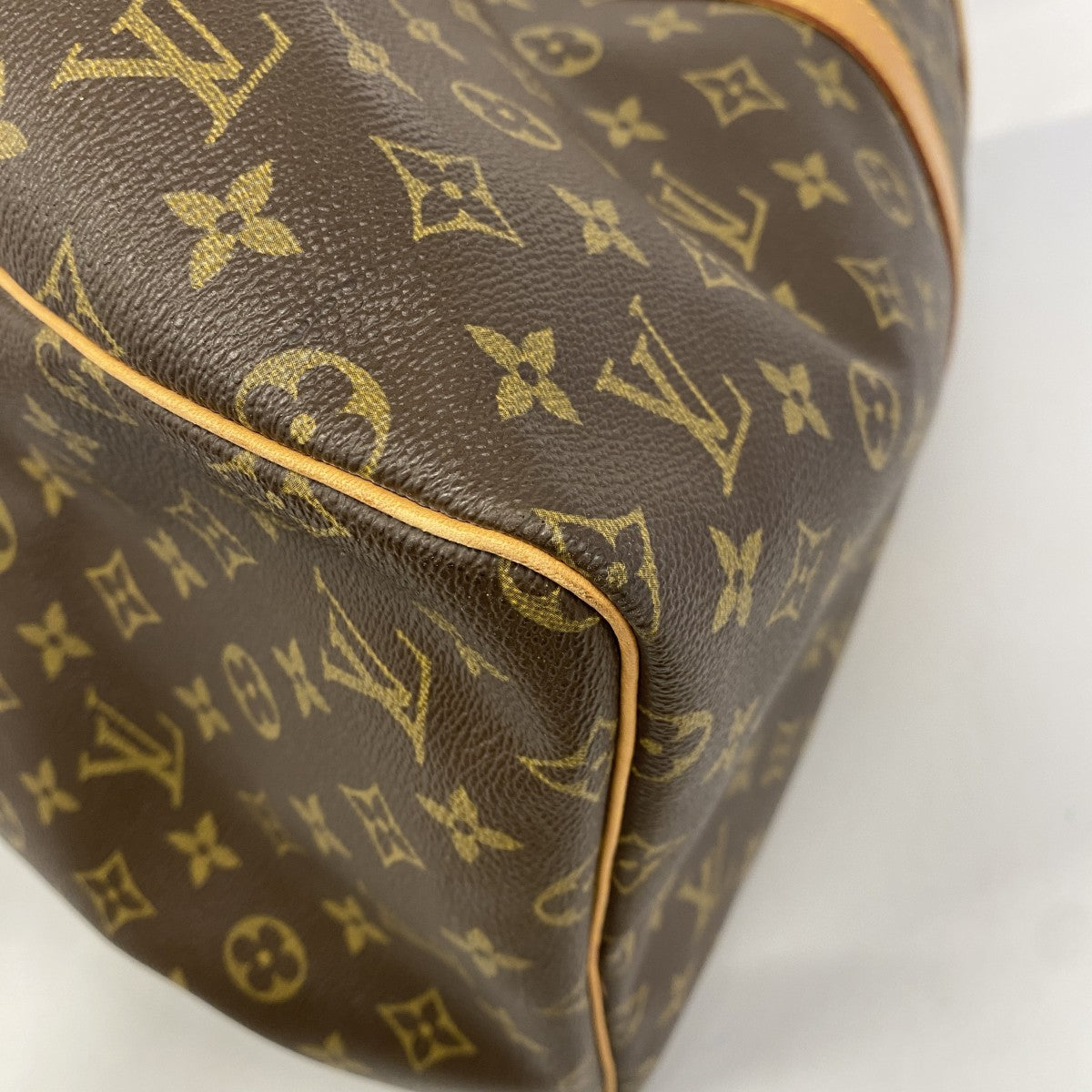 【6fa0277】ルイヴィトン ボストンバッグ モノグラム キーポル55 M41424 ブラウン【中古】メンズ レディース ユニセックス