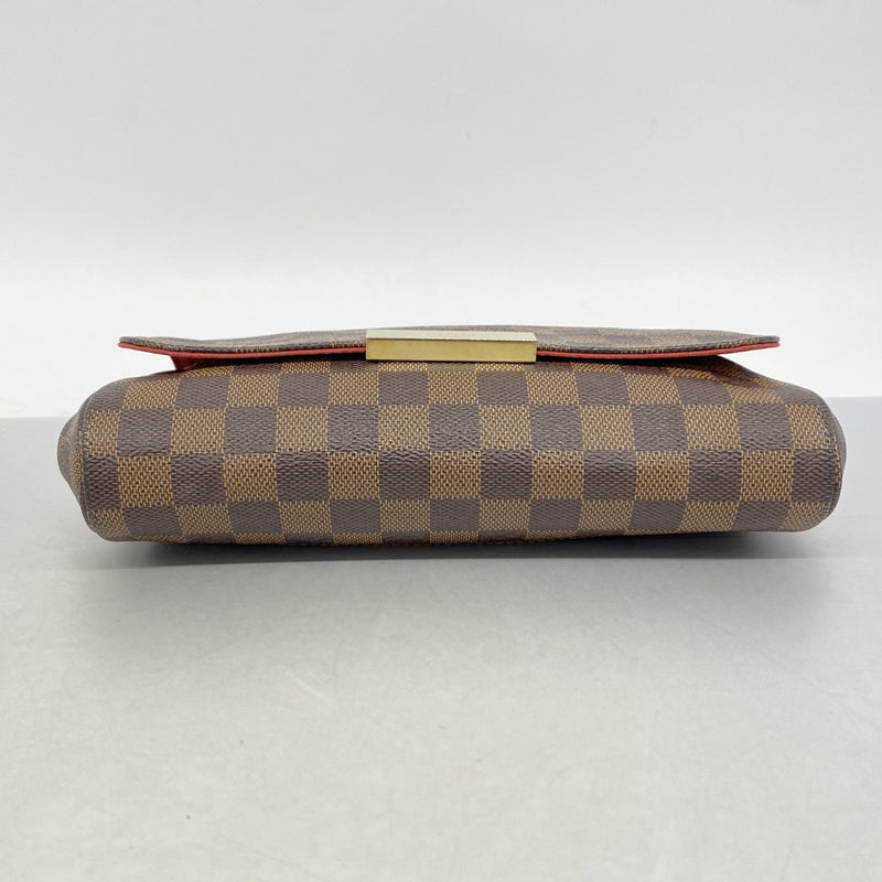 【6fa0285-k】ルイヴィトン ハンドバッグ ダミエ フェイボリットPM N41276 エベヌ 2wayバッグ【中古】レディース