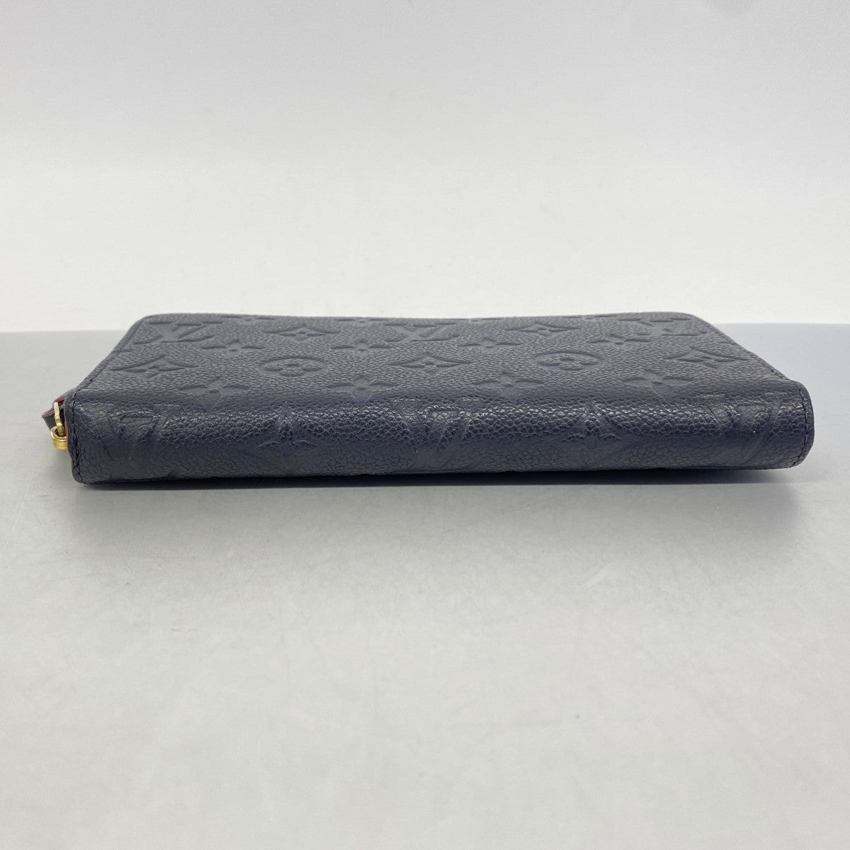 【6fa0288-k】ルイヴィトン 長財布 モノグラム・アンプラント ジッピーウォレット M62121 マリーヌルージュ【中古】レディース