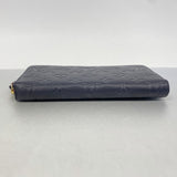 【6fa0288-k】ルイヴィトン 長財布 モノグラム・アンプラント ジッピーウォレット M62121 マリーヌルージュ【中古】レディース