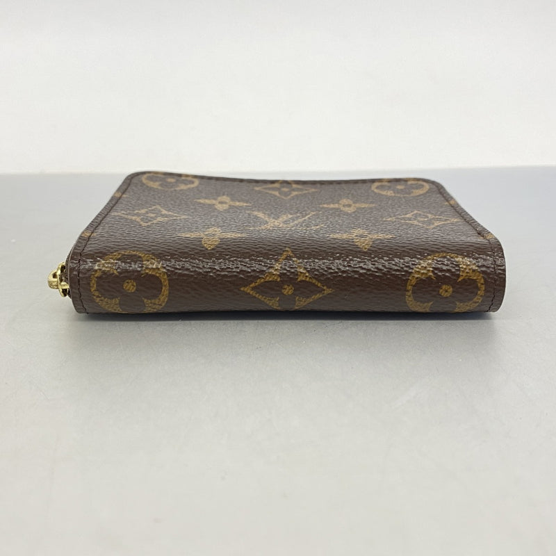 【6fa0289-k】ルイヴィトン コインケース モノグラム ジッピーコインパース M60067 ブラウン【中古】メンズ レディース ユニセックス
