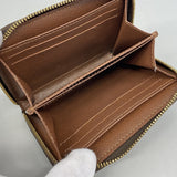 【6fa0289-k】ルイヴィトン コインケース モノグラム ジッピーコインパース M60067 ブラウン【中古】メンズ レディース ユニセックス