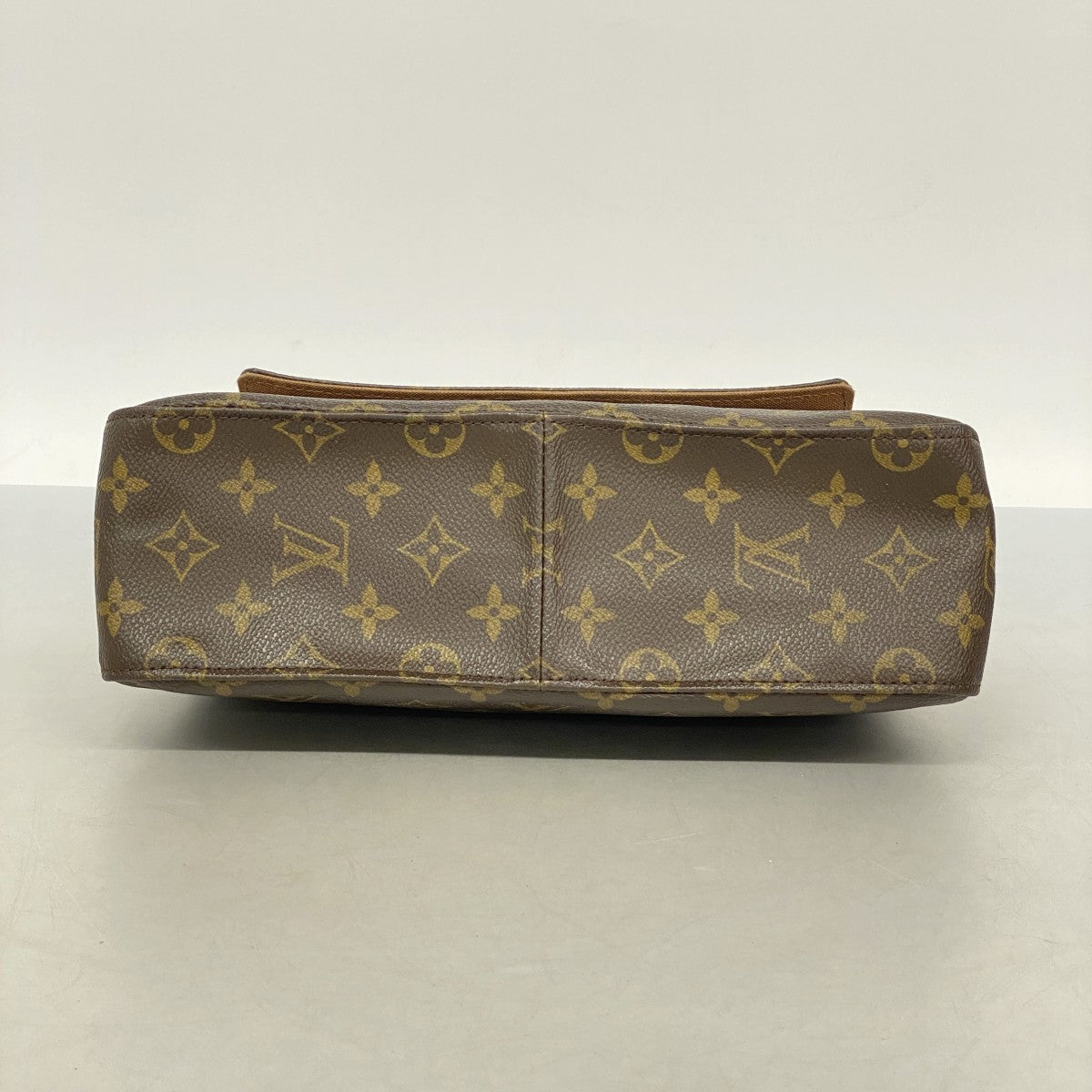 【6fa0295】ルイヴィトン ショルダーバッグ モノグラム ミニルーピング M51147 ブラウン【中古】レディース