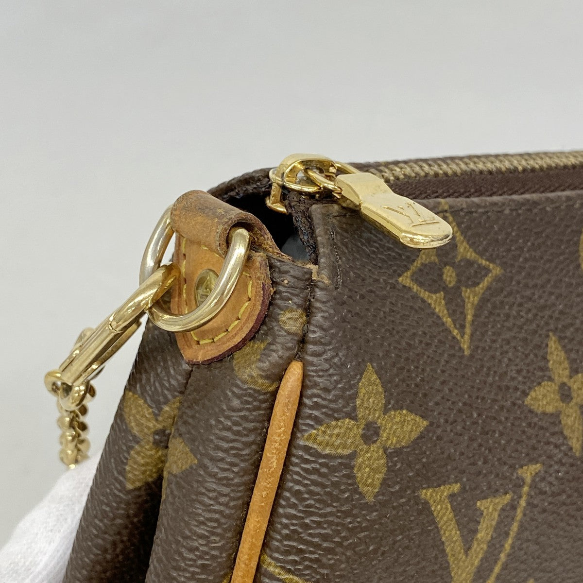 【6fa0297】ルイヴィトン ハンドバッグ モノグラム エヴァ M95567 ブラウン 2wayバッグ【中古】レディース