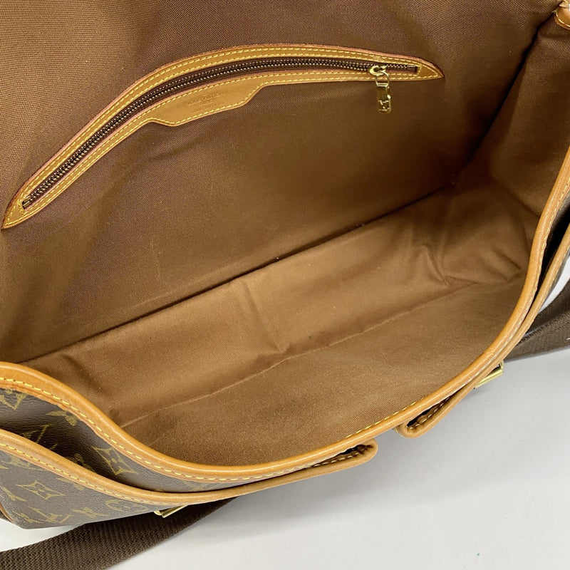 【6fa0315-k】ルイヴィトン ショルダーバッグ モノグラム ジベシエールGM M42249 ブラウン【中古】レディース