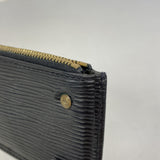 【6fa0321-k】ルイヴィトン コインケース エピ ポシェットクレ M63802 ノワール【中古】メンズ レディース ユニセックス
