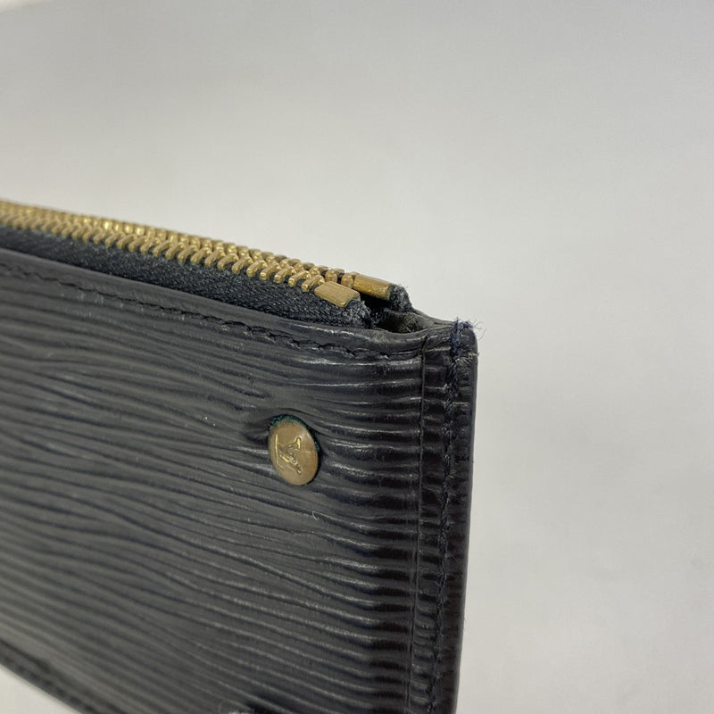 【6fa0321-k】ルイヴィトン コインケース エピ ポシェットクレ M63802 ノワール【中古】メンズ レディース ユニセックス