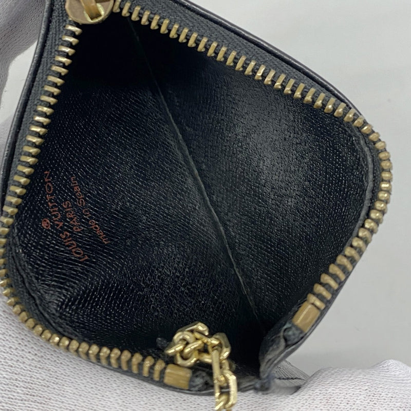 【6fa0321-k】ルイヴィトン コインケース エピ ポシェットクレ M63802 ノワール【中古】メンズ レディース ユニセックス