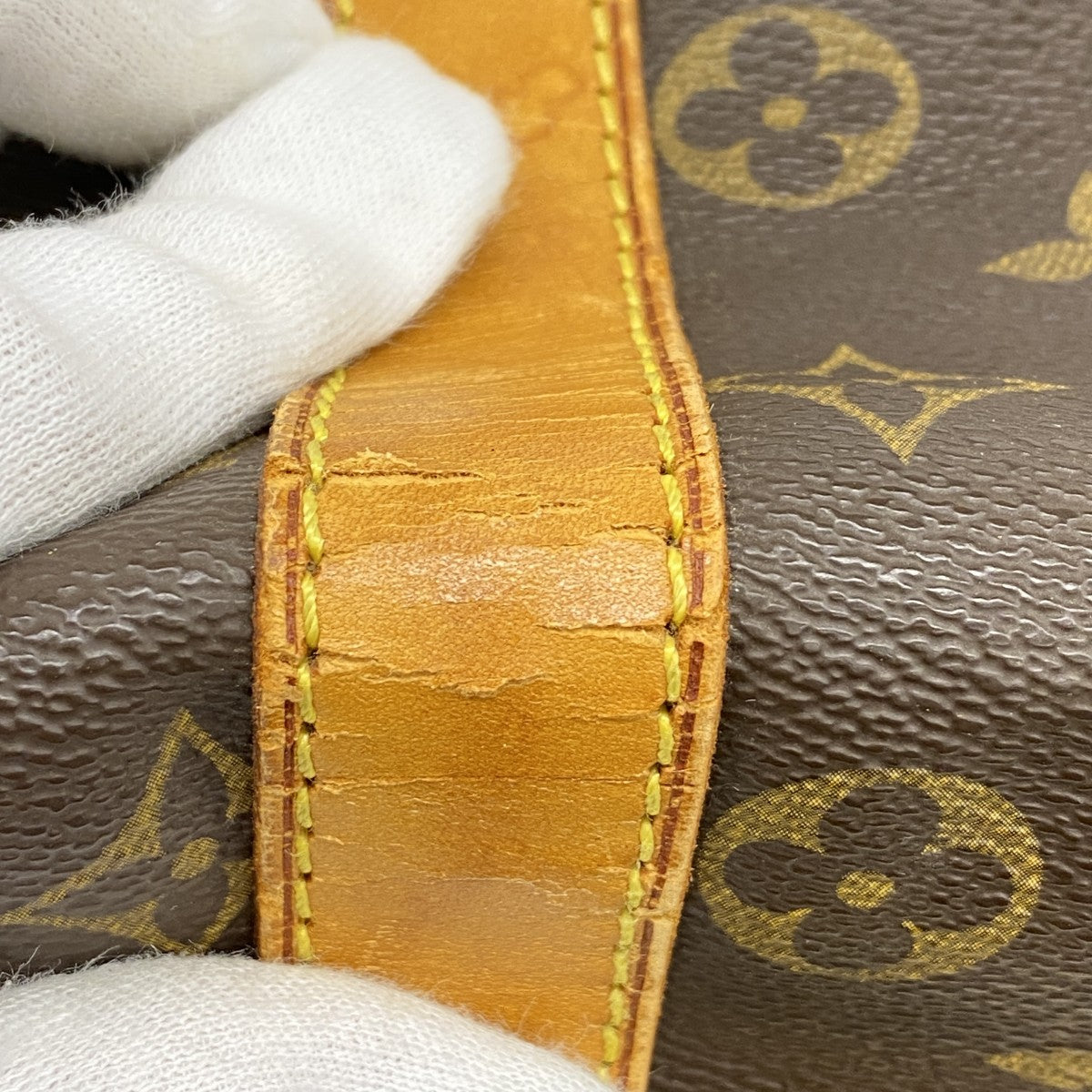 【6fa0322】ルイヴィトン ボストンバッグ モノグラム キーポル45 M41428 ブラウン【中古】メンズ レディース ユニセックス