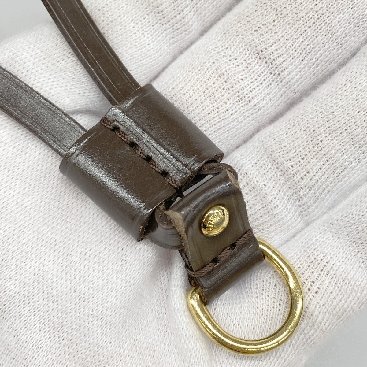 【6fa0323】ルイヴィトン トートバッグ ダミエ ネヴァーフルPM N51109 エベヌ【中古】レディース