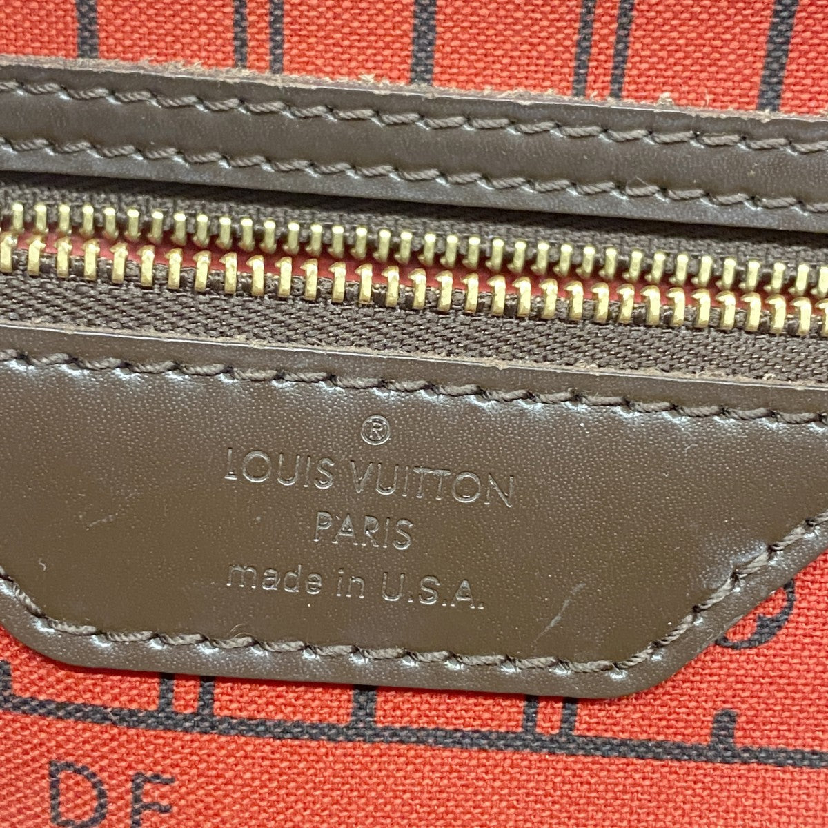 【6fa0323】ルイヴィトン トートバッグ ダミエ ネヴァーフルPM N51109 エベヌ【中古】レディース
