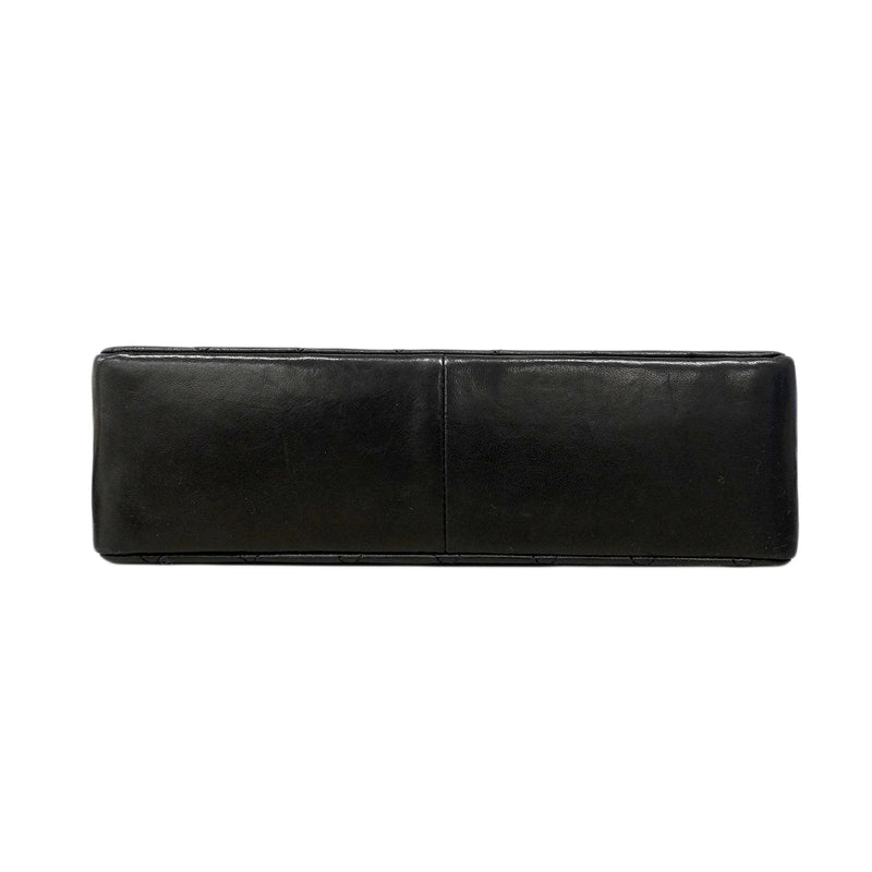 【6fa0332-k】シャネル ショルダーバッグ マトラッセ チェーンショルダー ラムスキン ブラック ゴールド金具【中古】レディース
