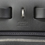 【6fa0334-k】エルメス ハンドバッグ エールバッグジップPM トワルオフィシエ ブラック シルバー金具 W刻印 2wayバッグ【中古】レディース