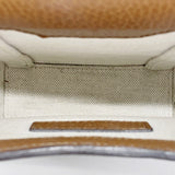 【6fa0341-k】グッチ ショルダーバッグ ホースビット 625615 デニム ブルー ブラウン ゴールド金具【中古】レディース