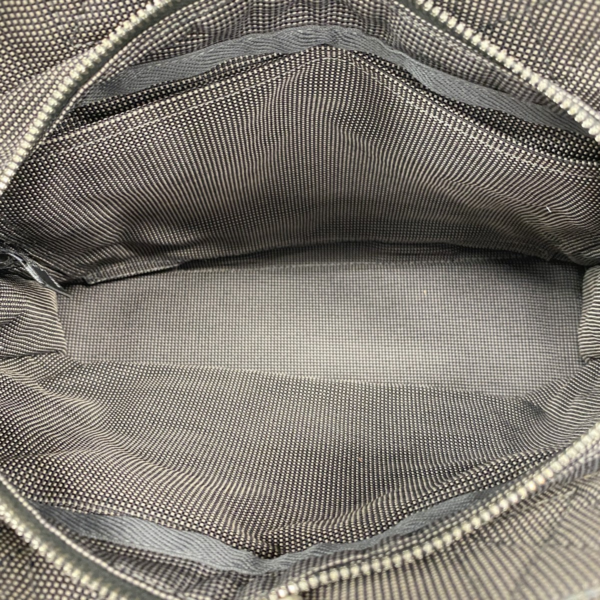 【6fa0342-k】エルメス トートバッグ エールラインPM キャンバス グレー シルバー金具【中古】メンズ レディース ユニセックス