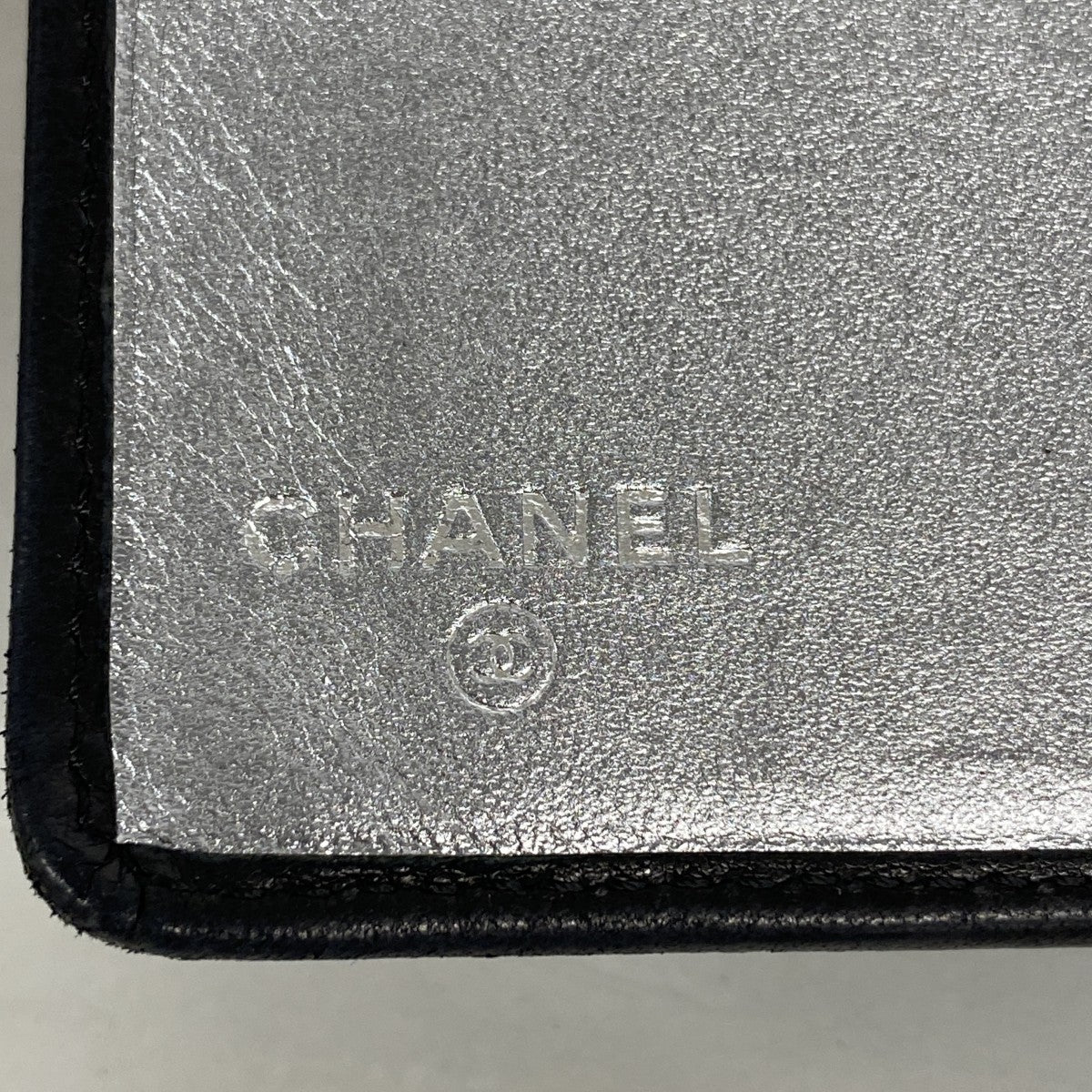 【6fa0344-k】シャネル 長財布 ニューマドモアゼル ラムスキン ブラック シルバー金具【中古】レディース