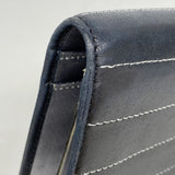 【6fa0344-k】シャネル 長財布 ニューマドモアゼル ラムスキン ブラック シルバー金具【中古】レディース