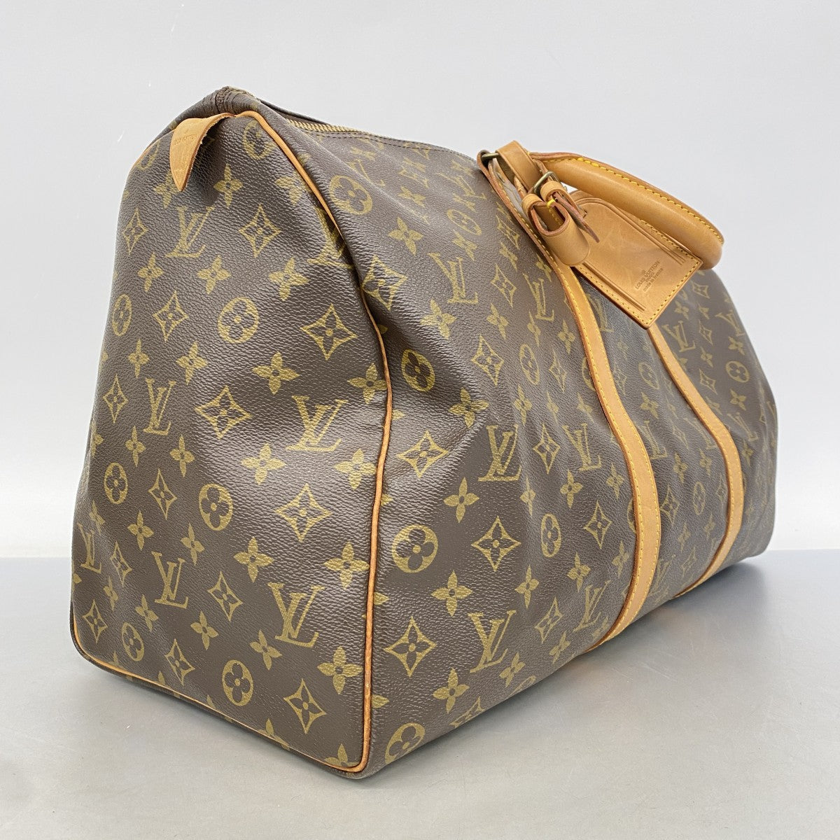【6fa0350】ルイヴィトン ボストンバッグ モノグラム キーポル50 M41426 ブラウン【中古】メンズ レディース ユニセックス