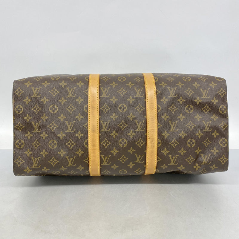 【6fa0350】ルイヴィトン ボストンバッグ モノグラム キーポル50 M41426 ブラウン【中古】メンズ レディース ユニセックス
