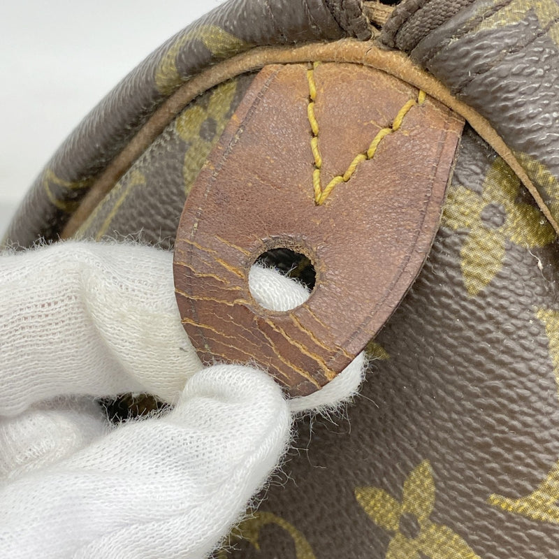 【6fa0352】ルイヴィトン ハンドバッグ モノグラム スピーディ30 M41108 ブラウン【中古】レディース