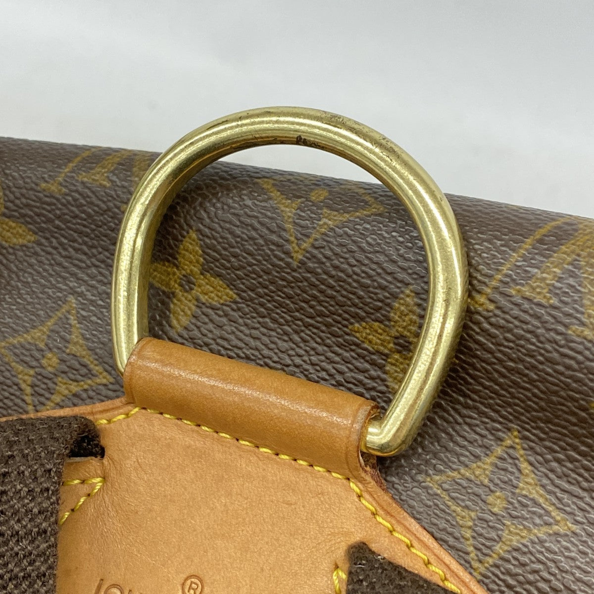 【6fa0353】ルイヴィトン リュック・デイパック モノグラム モンスリGM M51135 ブラウン【中古】レディース