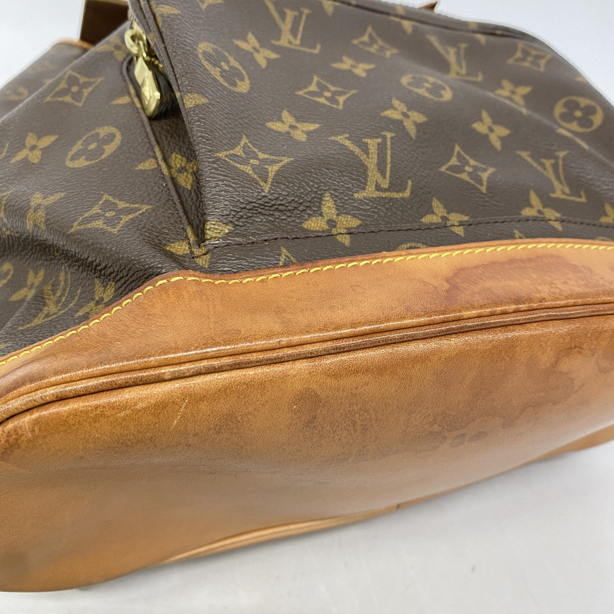 【6fa0353】ルイヴィトン リュック・デイパック モノグラム モンスリGM M51135 ブラウン【中古】レディース