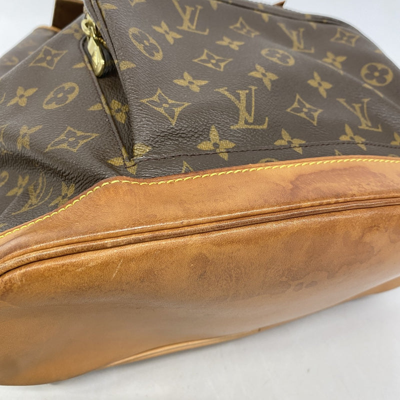 【6fa0353】ルイヴィトン リュック・デイパック モノグラム モンスリGM M51135 ブラウン【中古】レディース