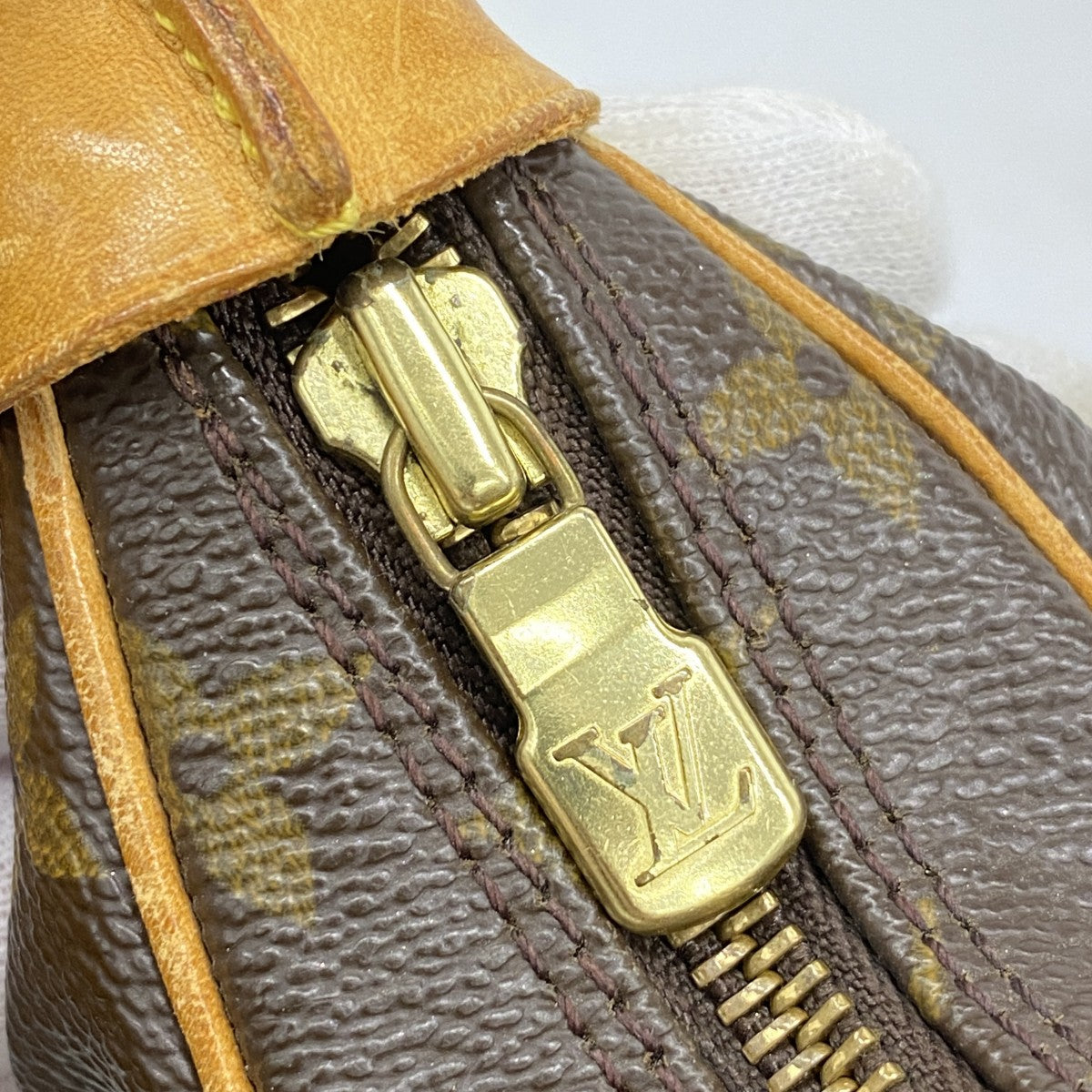 【6fa0355】ルイヴィトン ショルダーバッグ モノグラム ブローニュ30 M51265 ブラウン【中古】レディース