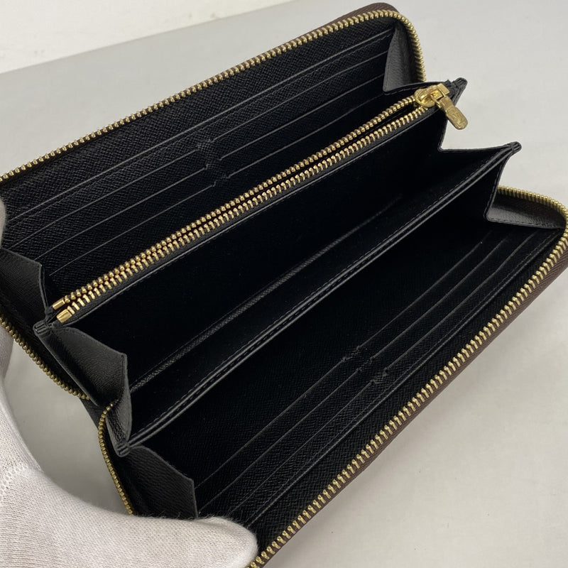 【6fa0362-k】ルイヴィトン 長財布 モノグラム・リバース ジッピーウォレット M82444 ブラウン【中古】レディース