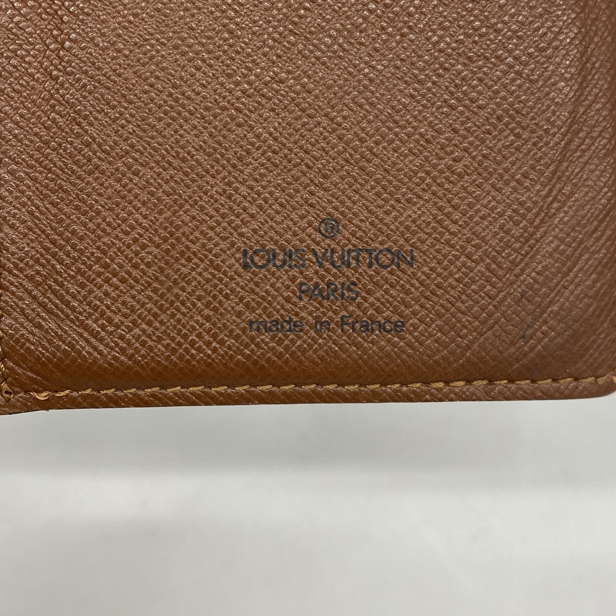 【6fa0363-k】ルイヴィトン 札入れ モノグラム ポルトカルトクレディ円 M60825 ブラウン【中古】メンズ