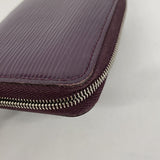 【6fa0366-k】ルイヴィトン 財布 エピ ジッピーコインパース M6015K カシス【中古】レディース