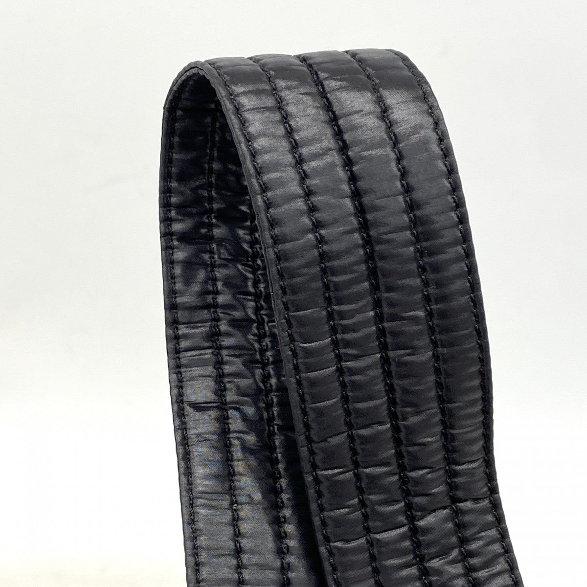 【6fa0368-k】シャネル ショルダーバッグ コココクーン ナイロン ブラック シルバー金具【中古】レディース