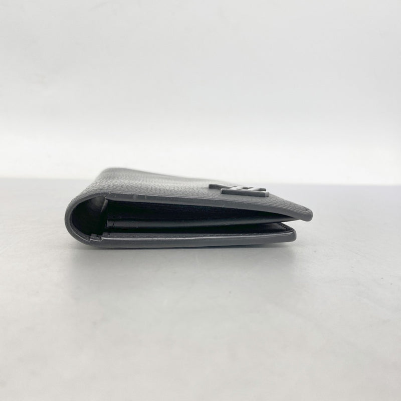 【6fa0373-k】ルイヴィトン 長財布 アエログラム ポルトフォイユブラザ NM M69980 ブラック【中古】メンズ