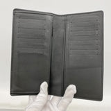 【6fa0373-k】ルイヴィトン 長財布 アエログラム ポルトフォイユブラザ NM M69980 ブラック【中古】メンズ