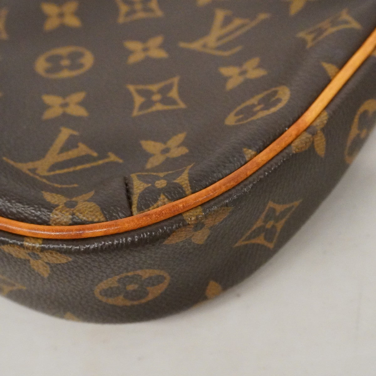 【6fa0376】ルイヴィトン ショルダーバッグ モノグラム オデオンPM M56390 ブラウン【中古】レディース