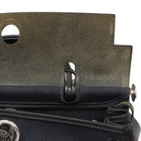 【6fa0377】エルメス ハンドバッグ エールバッグジップPM トワルオフィシエ ブラック シルバー金具 A刻印 2wayバッグ【中古】レディース