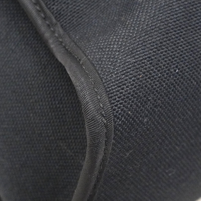 【6fa0377】エルメス ハンドバッグ エールバッグジップPM トワルオフィシエ ブラック シルバー金具 A刻印 2wayバッグ【中古】レディース