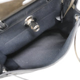 【6fa0377】エルメス ハンドバッグ エールバッグジップPM トワルオフィシエ ブラック シルバー金具 A刻印 2wayバッグ【中古】レディース